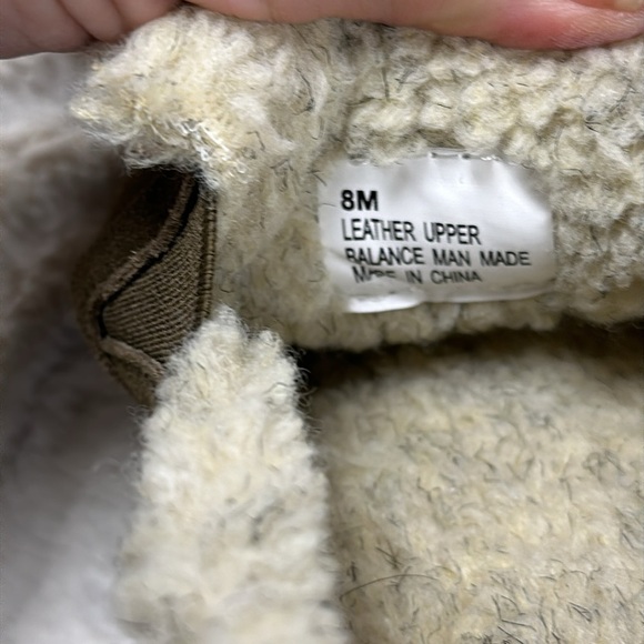 Appalachian Trail Brown Suede Clog Fur Lined House/ Outside, Size 8M NWOT - Picture 6 of 6